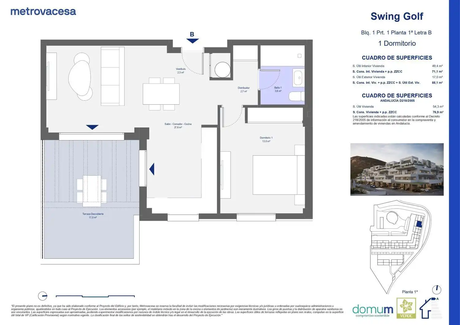 Wohnung zum Verkauf in Pulpí mit Klimaanlage, Terrasse und Abstellraum