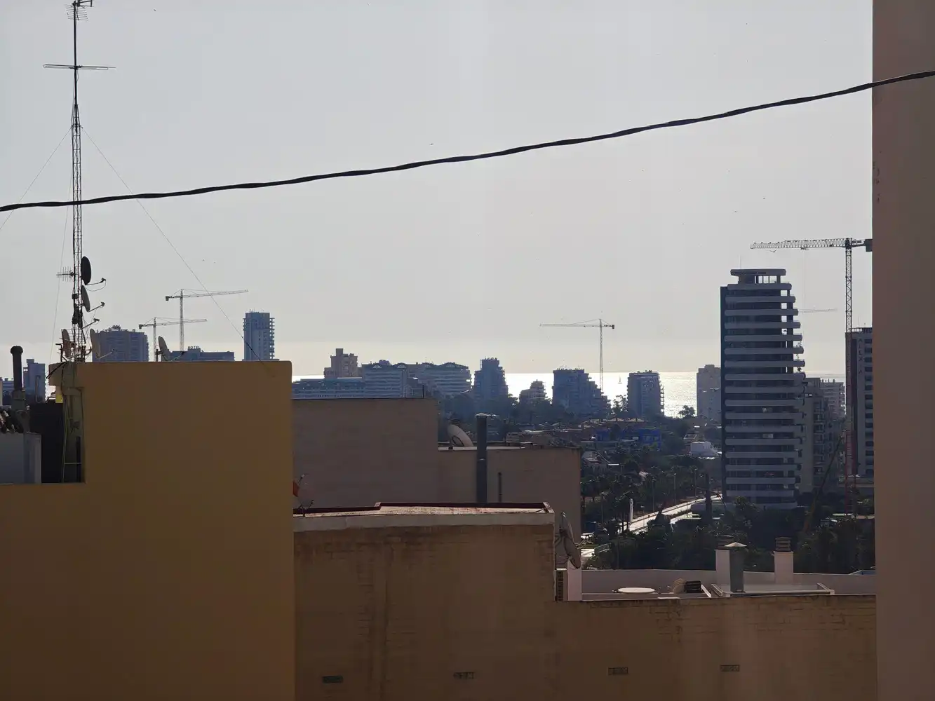Vista exterior de Piso en venta en Calpe / Calp con Aire acondicionado, Terraza y Amueblado