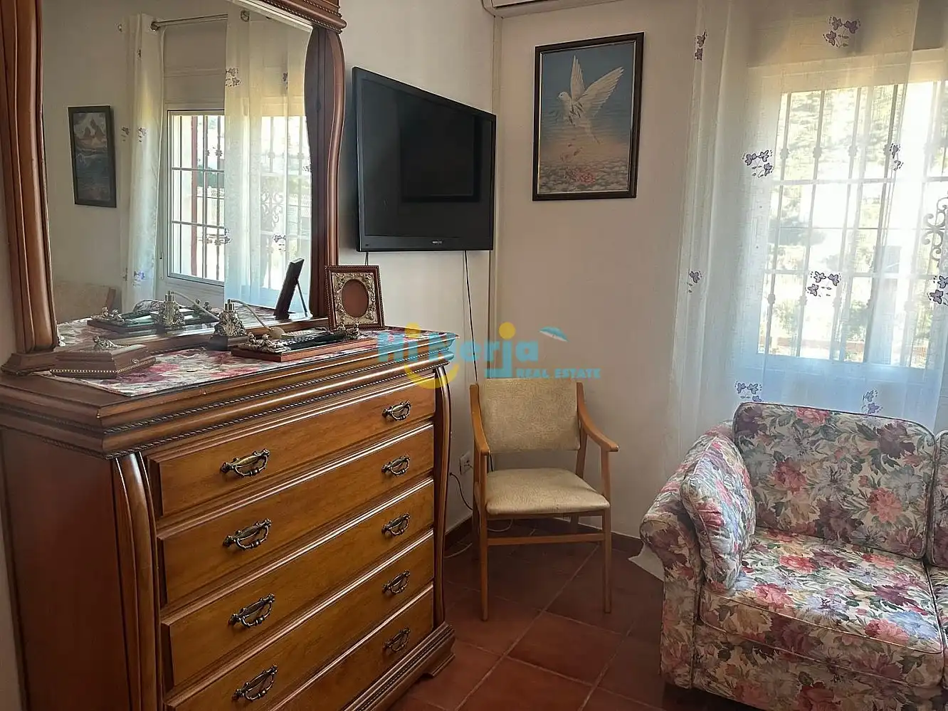 Dormitori de Casa o xalet de lloguer en Arenas amb Aire condicionat, Calefacció i Terrassa