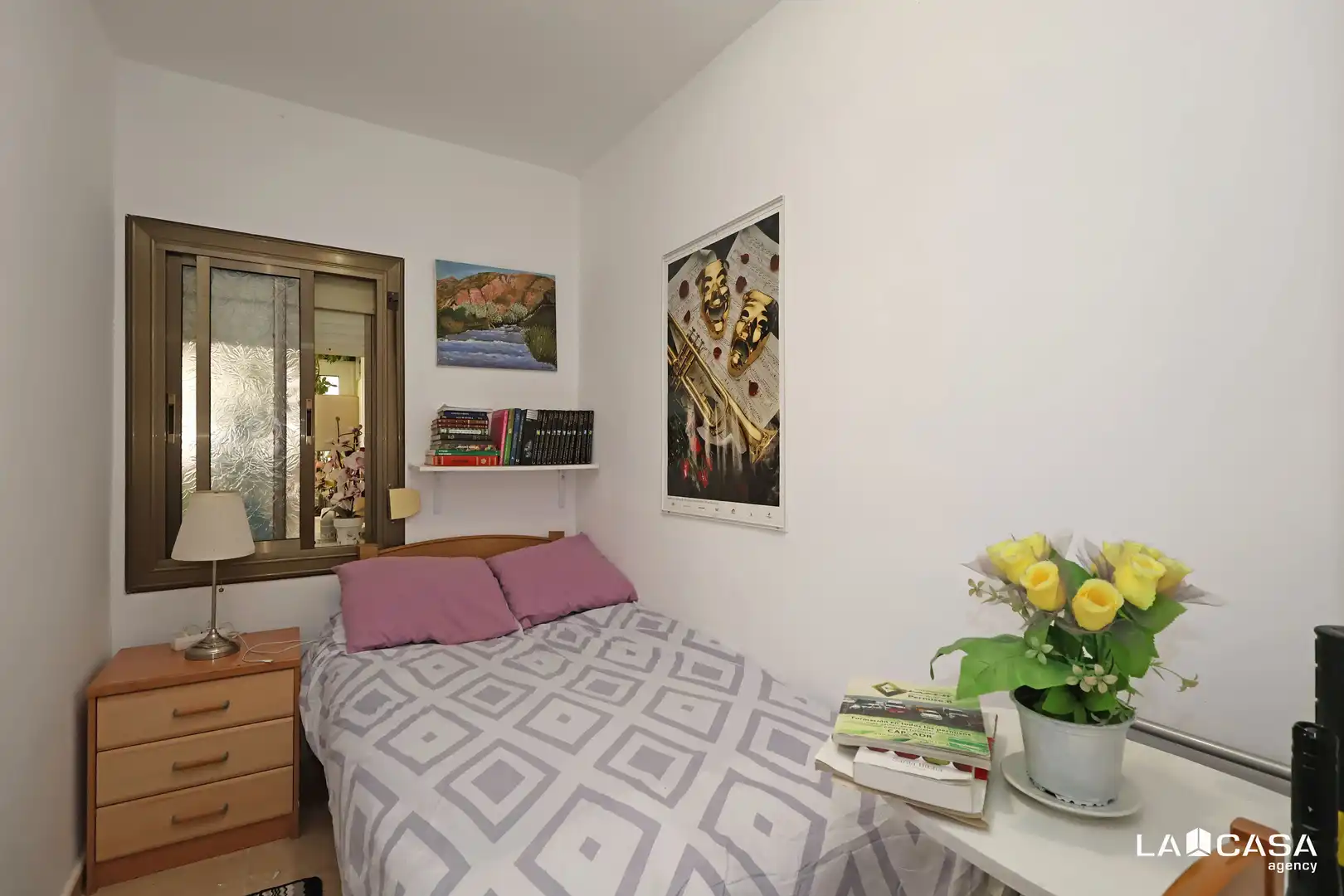 Schlafzimmer von Wohnung zum Verkauf in Esplugues de Llobregat mit Balkon
