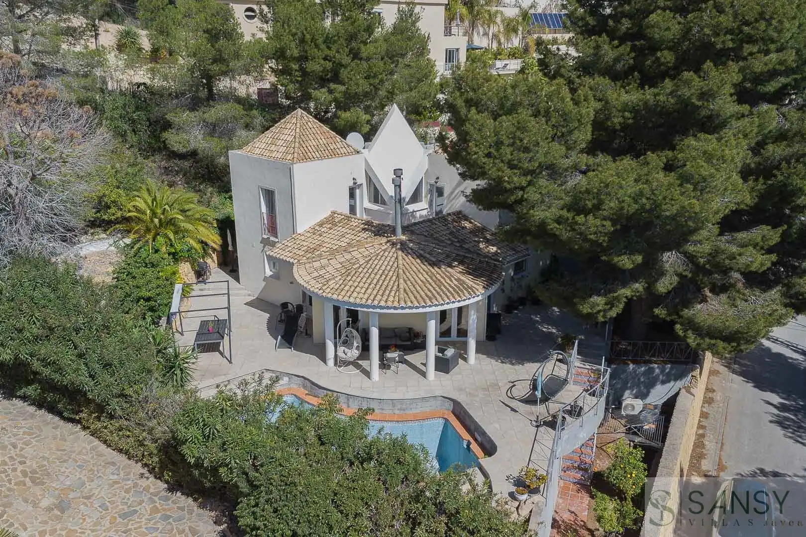 Vista exterior de Casa o chalet en venta en Altea con Aire acondicionado, Calefacción y Terraza