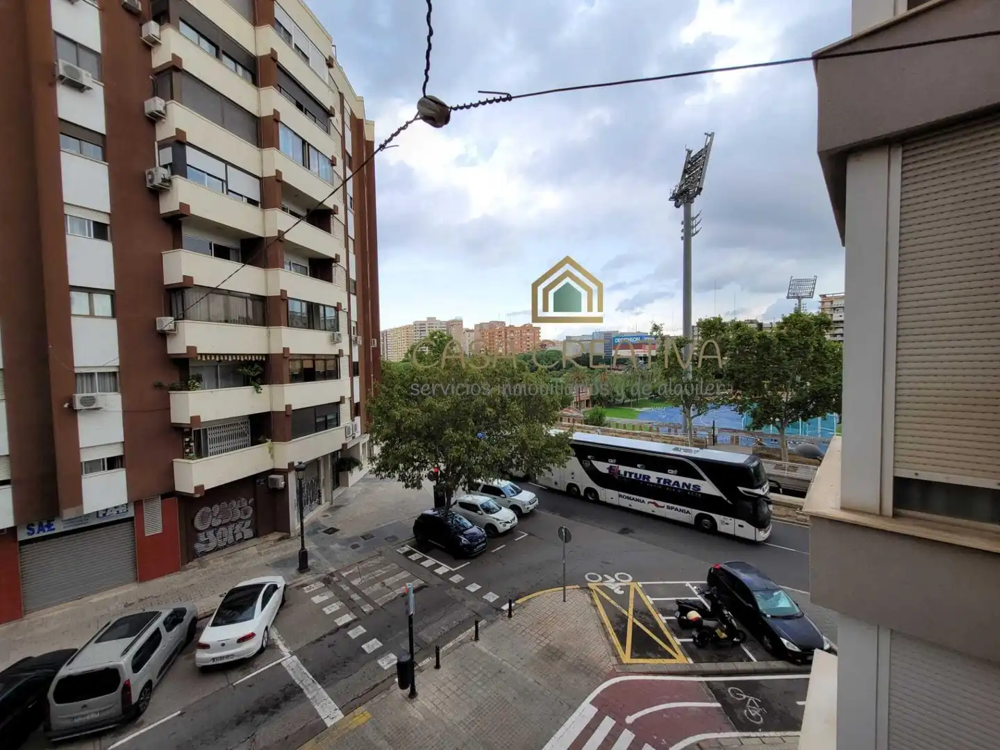 Außenansicht von Wohnung zum Verkauf in Valencia mit Klimaanlage, Heizung und Möbliert