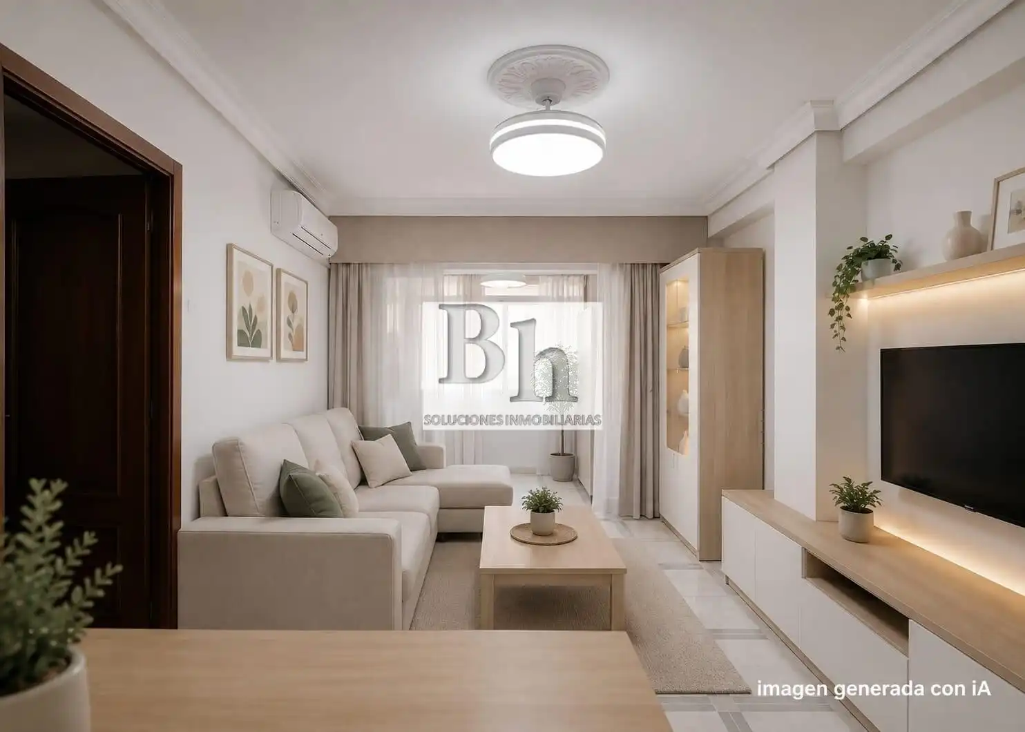 Sala de estar de Piso en venta en Málaga con Aire acondicionado