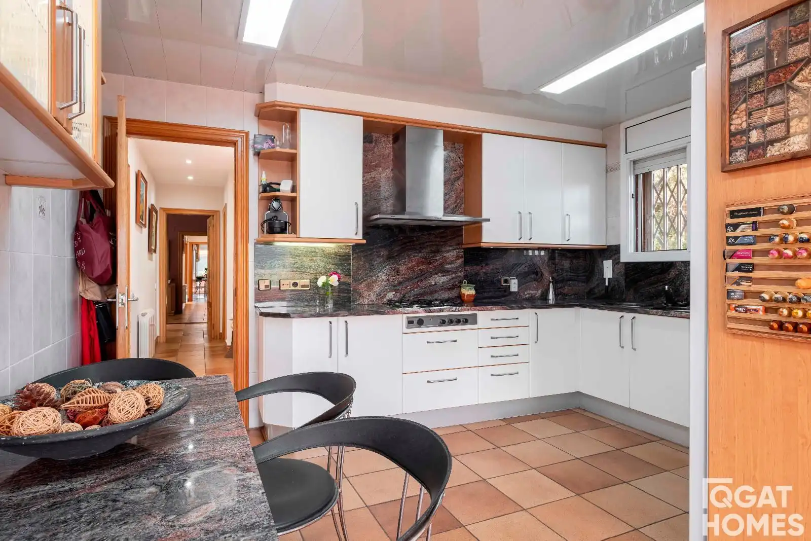 Kitchen of Houses for sale in Sant Cugat del Vallès  with Air Conditioner, Heating and Terrace