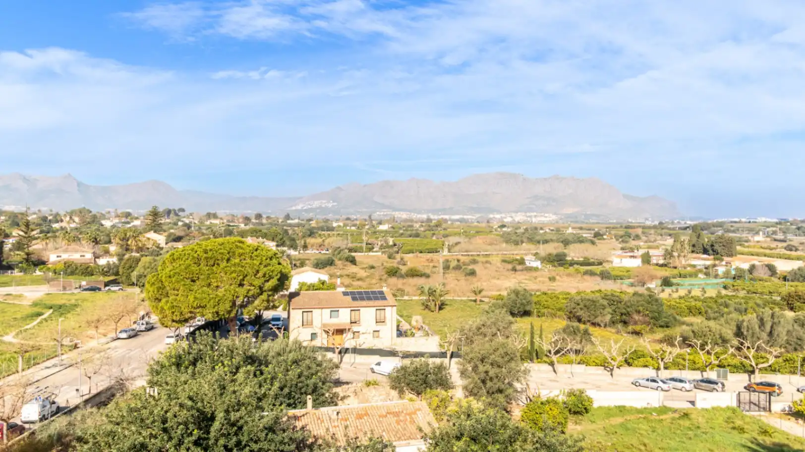 Vista exterior de Ático en venta en Pedreguer con Aire acondicionado, Calefacción y Terraza