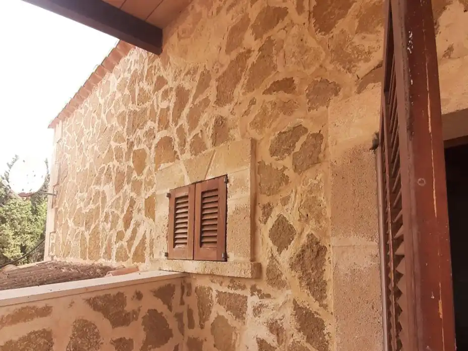 Vista exterior de Casa o xalet en venda en Santa María del Camí amb Jardí privat i Piscina