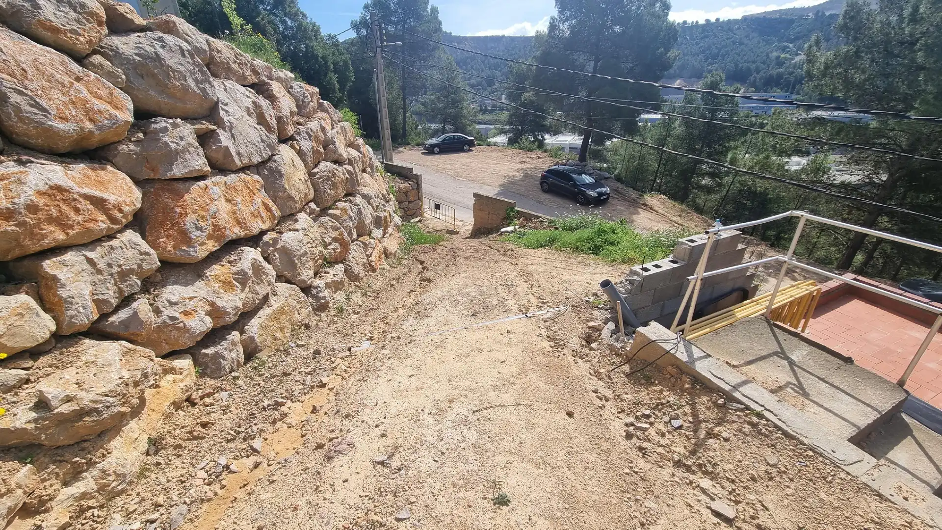 Parking de Casa o chalet en venta en Vallirana con Aire acondicionado, Terraza y Piscina