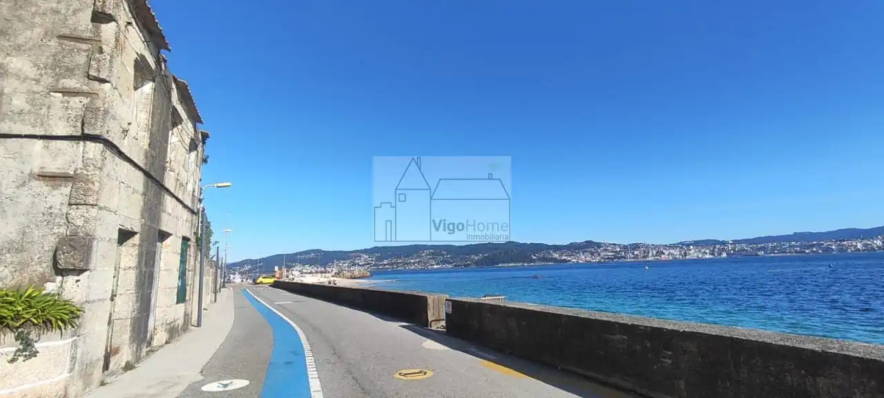 Vista exterior de Casa o chalet en venta en Moaña con Calefacción y Jardín privado