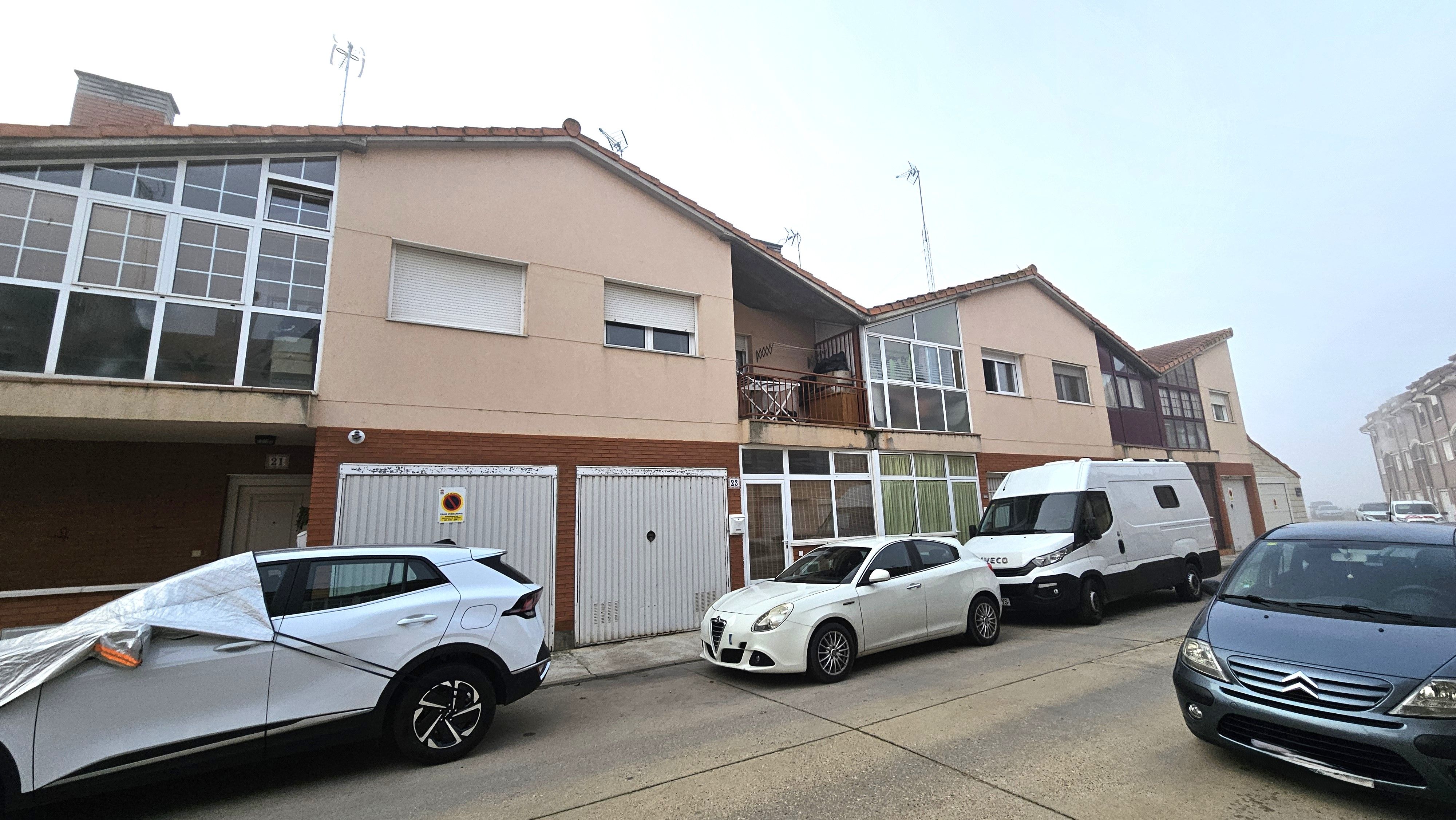 Vista exterior de Pis en venda en Santovenia de Pisuerga
