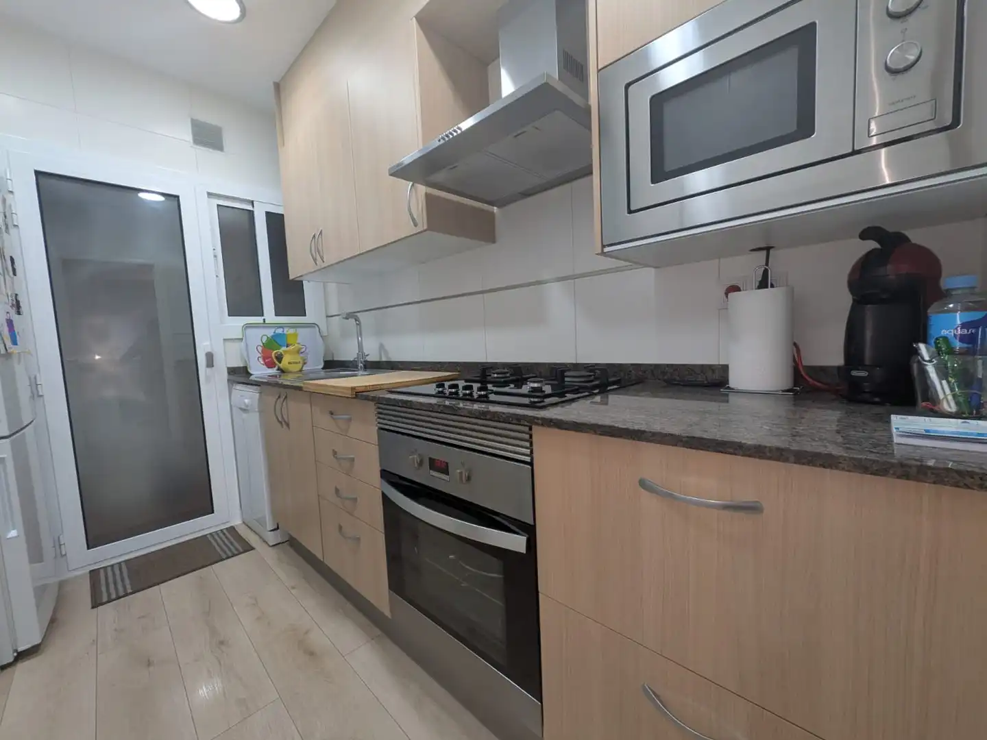 Kitchen of Flat for sale in Sant Joan Despí  with Air Conditioner, Heating and Parquet flooring