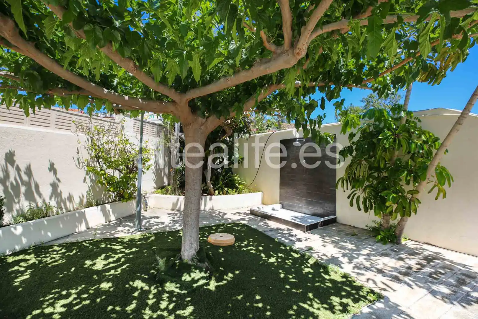 Jardín de Apartamento de alquiler en Altea con Aire acondicionado, Terraza y Trastero