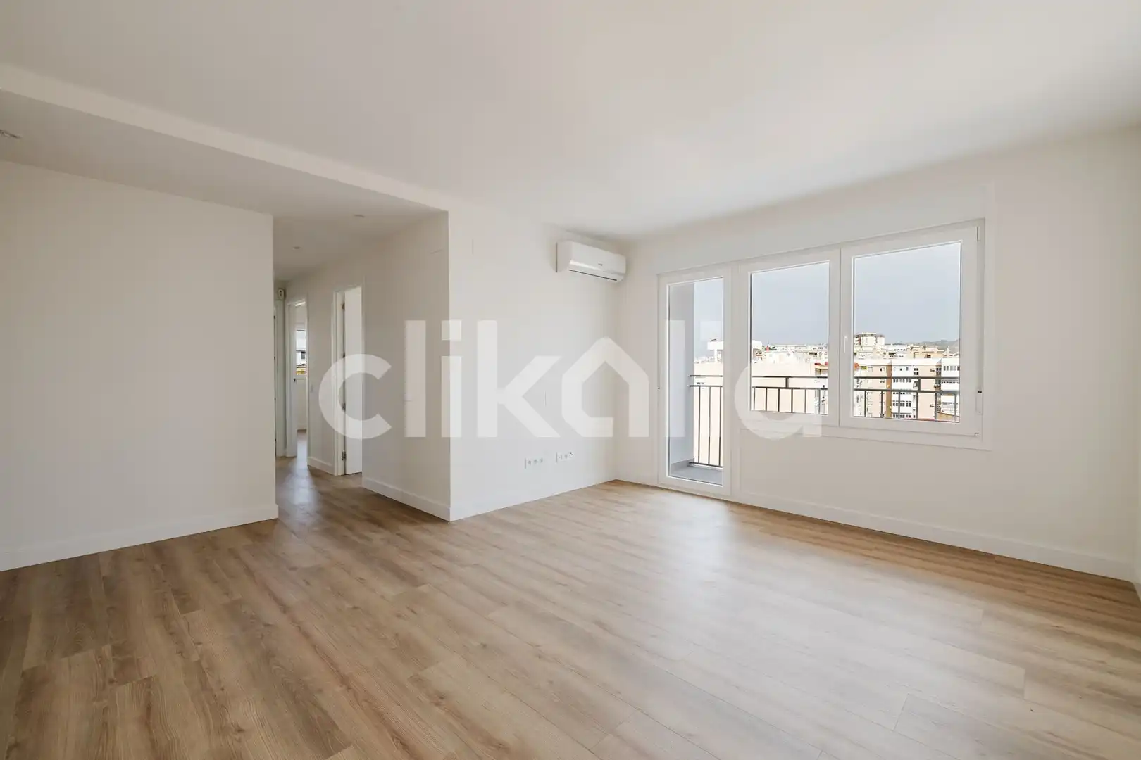 Living room of Flat for sale in Málaga Capital  with Air Conditioner and Terrace