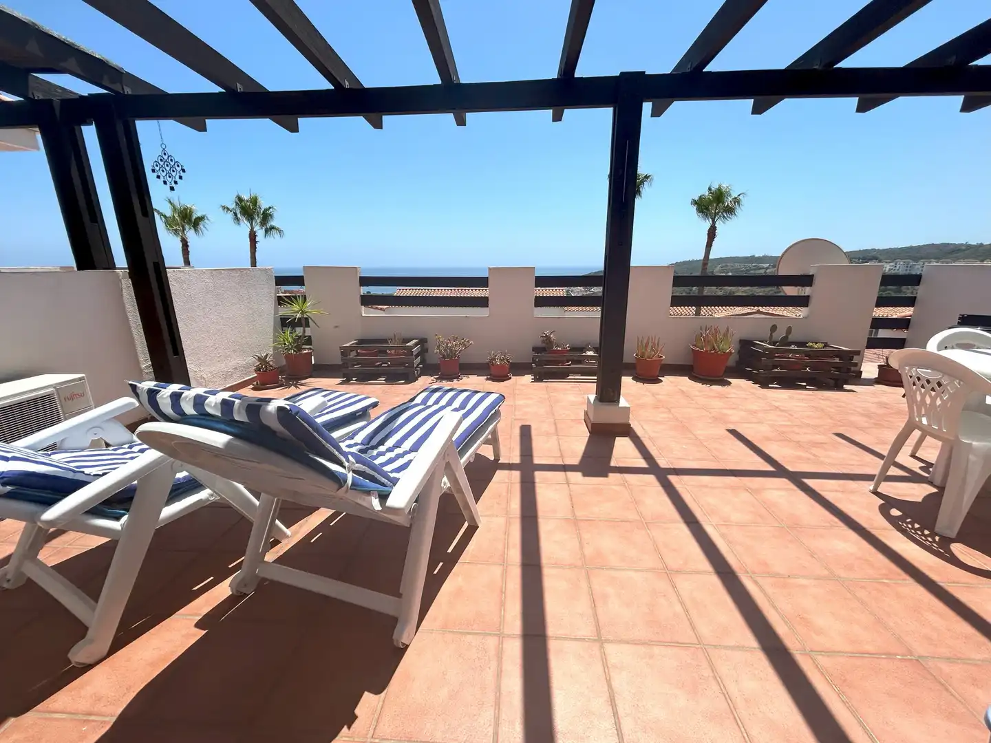 Terraza de Planta baja en venta en Manilva con Aire acondicionado, Terraza y Piscina
