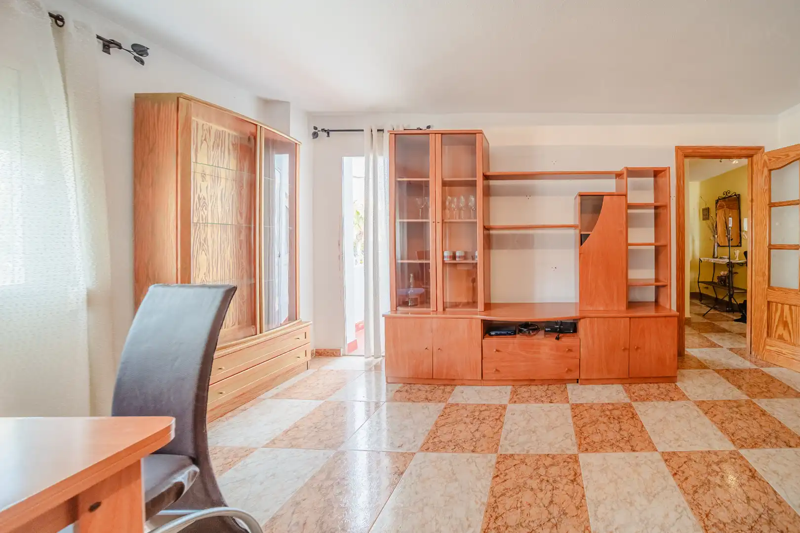 Living room of Duplexes for sale in Roquetas de Mar  with Air Conditioner, Terrace and Furnished
