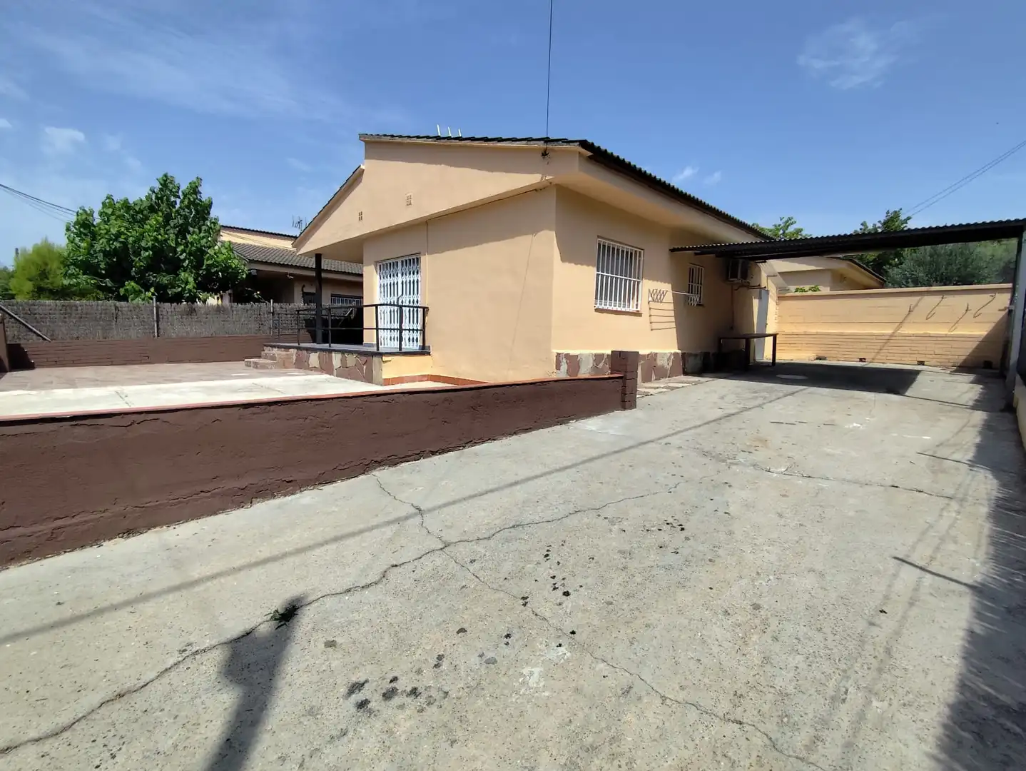 Exterior view of Houses for rent in Viladecavalls  with Air Conditioner, Heating and Parquet flooring