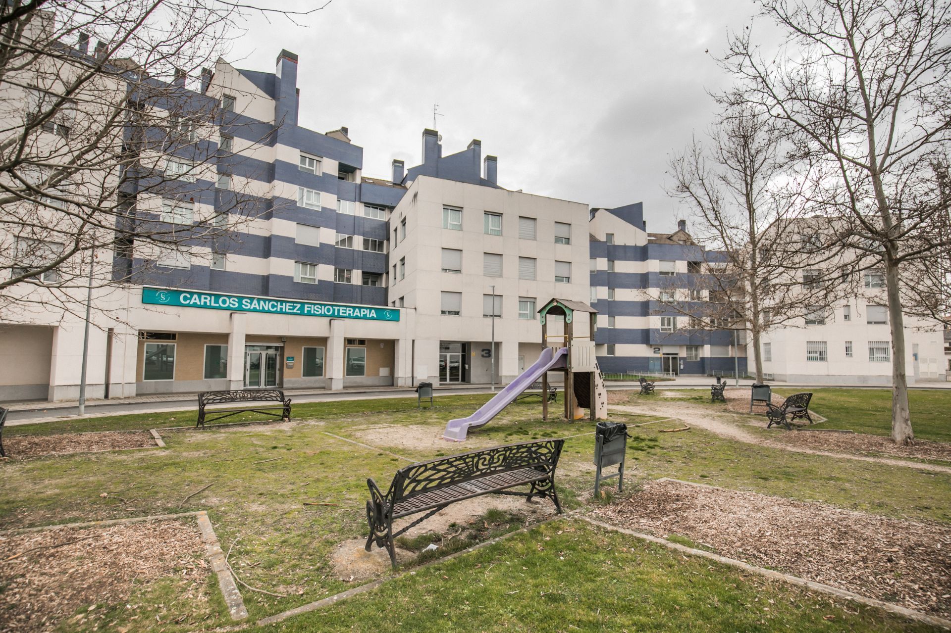 Vista exterior de Piso en venta en Ávila Capital con Calefacción, Terraza y Trastero