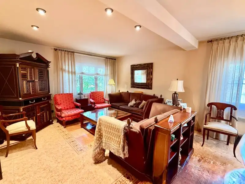 Living room of Houses for sale in El Espinar  with Heating, Private garden and Terrace