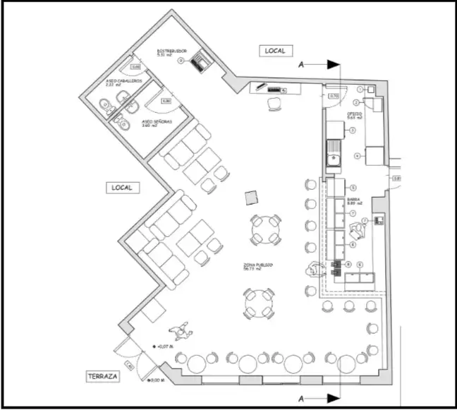 Commercial properties for transfer in Benalmádena  with Air Conditioner