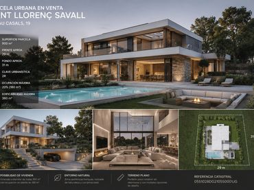 Terreny residencial en venda a Calle Pau Casals 19