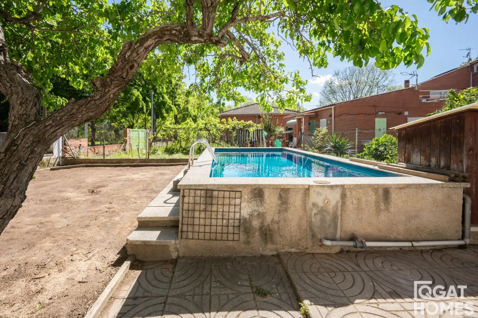 Schwimmbecken von Haus oder Chalet zum Verkauf in Sant Cugat del Vallès mit Klimaanlage, Heizung und Terrasse
