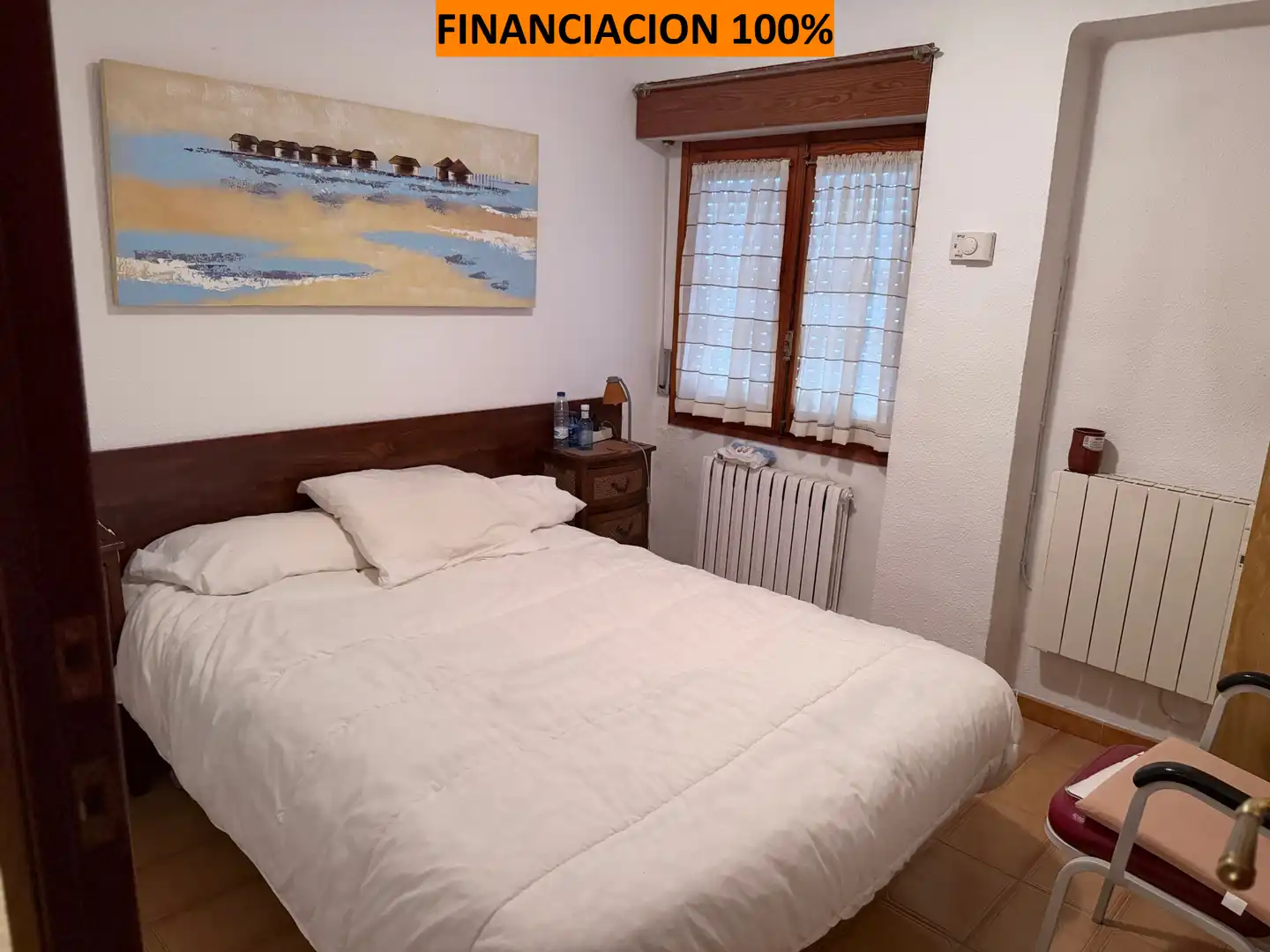 Habitación de Casa o chalet en venta en Ejea de los Caballeros con Calefacción, Jardín privado y Trastero