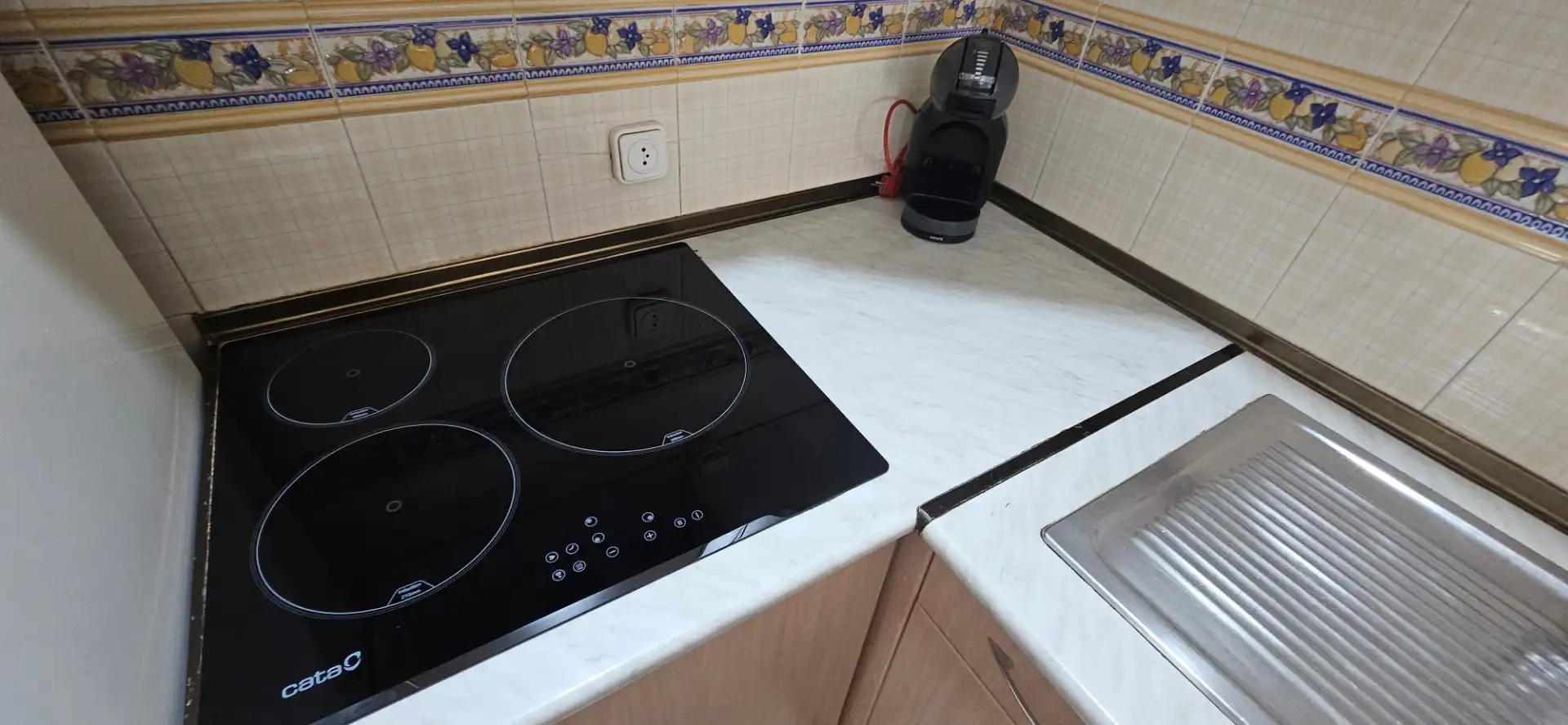 Kitchen of Flat for rent in El Campello  with Air Conditioner, Heating and Furnished