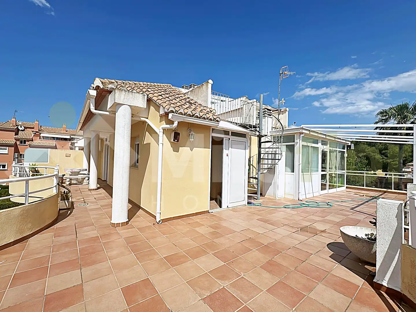 Terrace of Attic for sale in Dénia  with Air Conditioner, Furnished and Oven