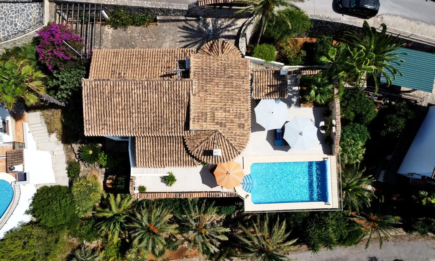Vista exterior de Casa o xalet en venda en Dénia amb Aire condicionat, Calefacció i Jardí privat