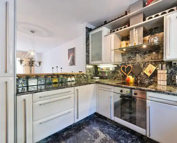 Cocina de Casa adosada de alquiler en Sant Josep de sa Talaia con Aire acondicionado, Jardín privado y Terraza