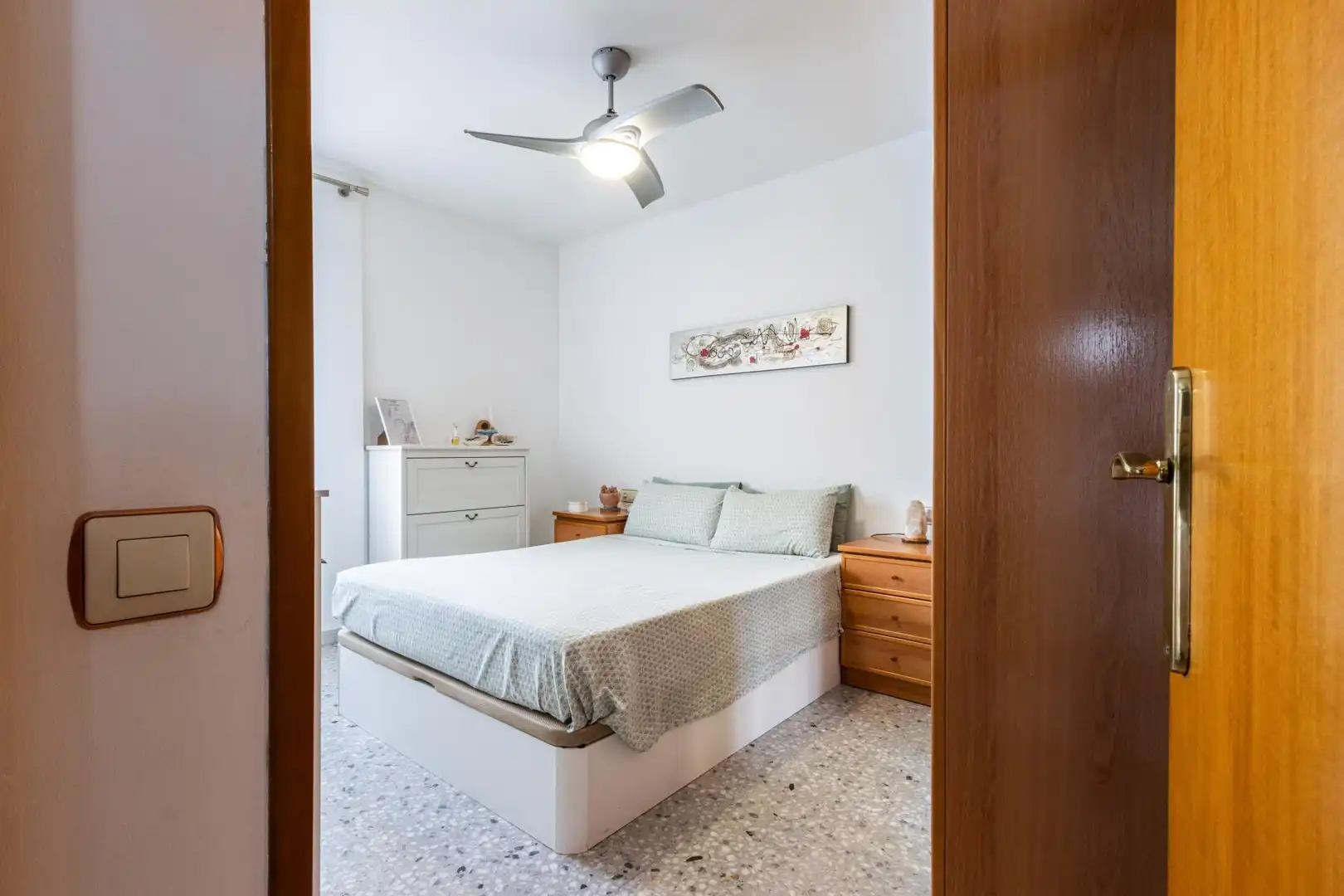 Bedroom of Flat for sale in Sabadell  with Heating, Terrace and Balcony