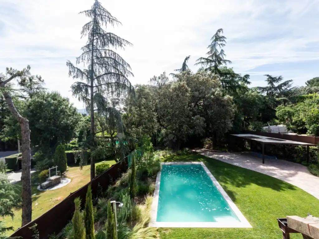 Jardín de Casa o chalet en venta en Galapagar con Jardín privado, Terraza y Trastero