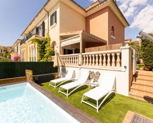 Garden of House or chalet to rent in  Palma de Mallorca  with Air Conditioner, Swimming Pool and Furnished