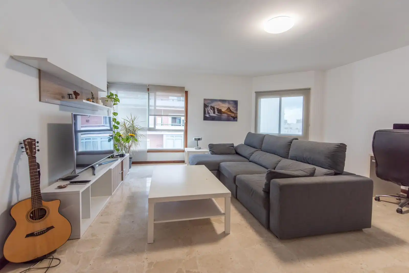 Wohnzimmer von Dachboden zum Verkauf in Las Palmas de Gran Canaria mit Terrasse