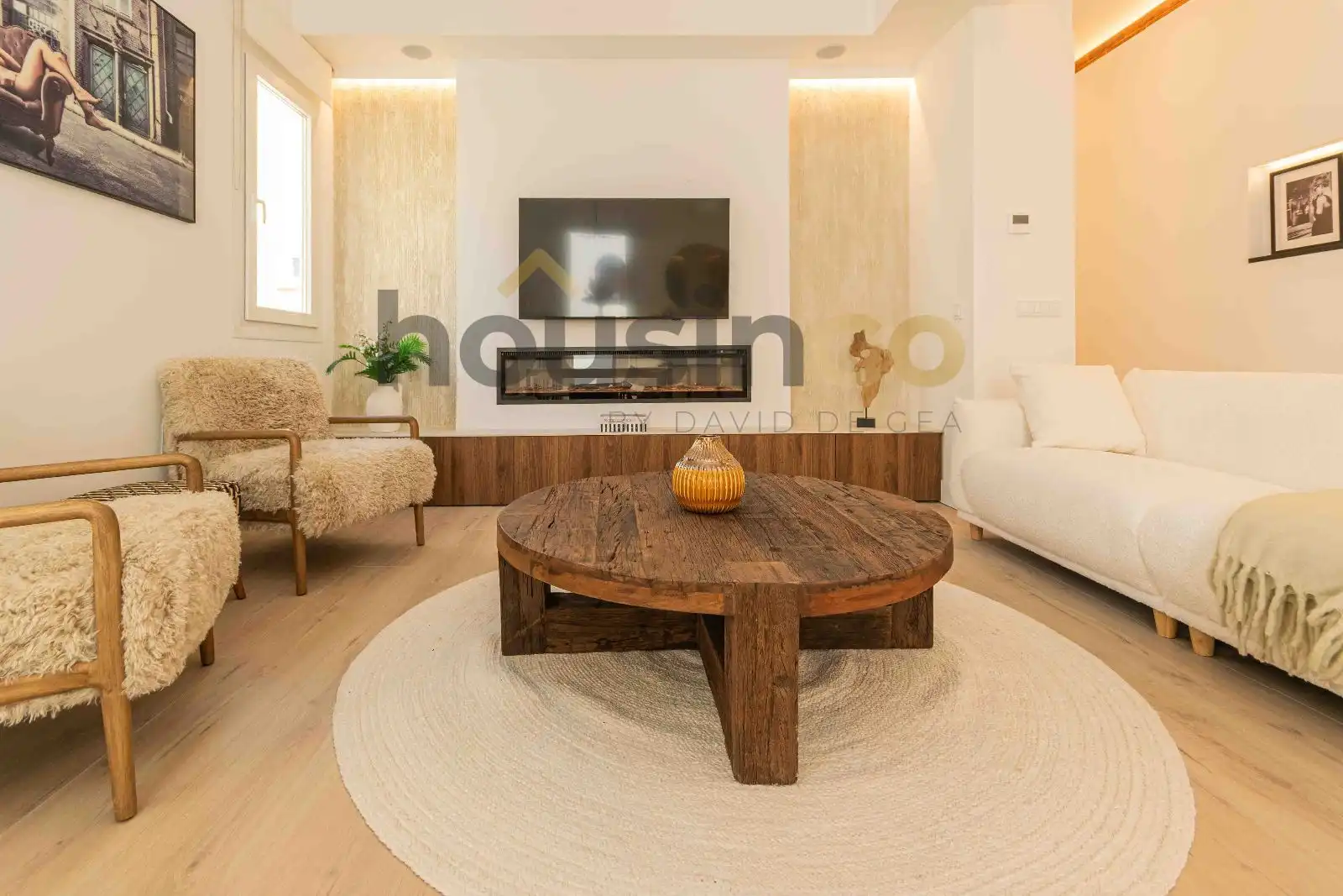 Sala de estar de Ático en venta en Madrid con Aire acondicionado, Calefacción y Terraza