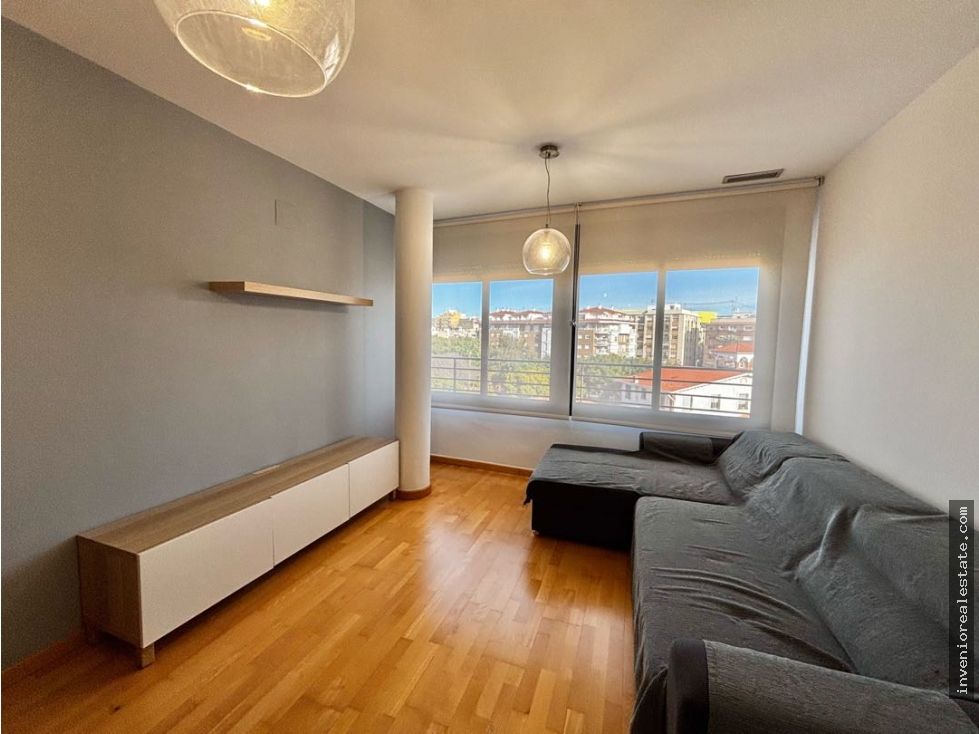 Sala d'estar de Pis de lloguer en Vila-real amb Moblat