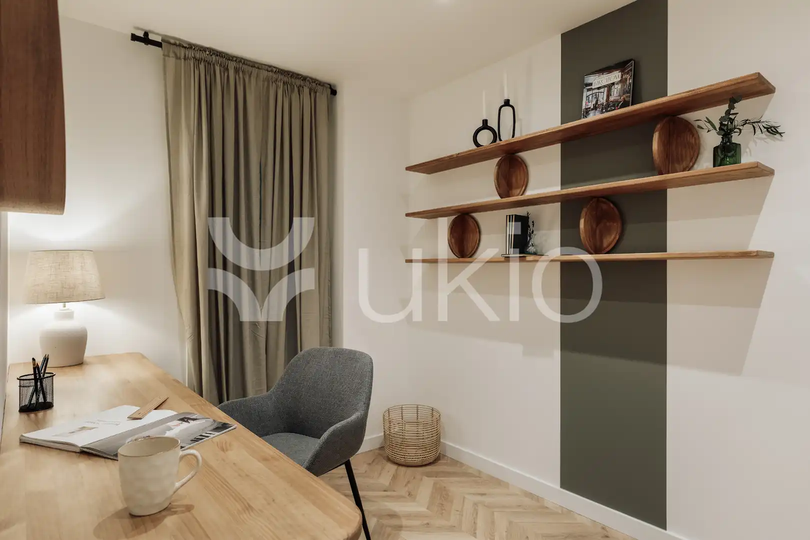 Wohnzimmer von Wohnungen zur Miete in Barcelona mit Klimaanlage, Heizung und Terrasse