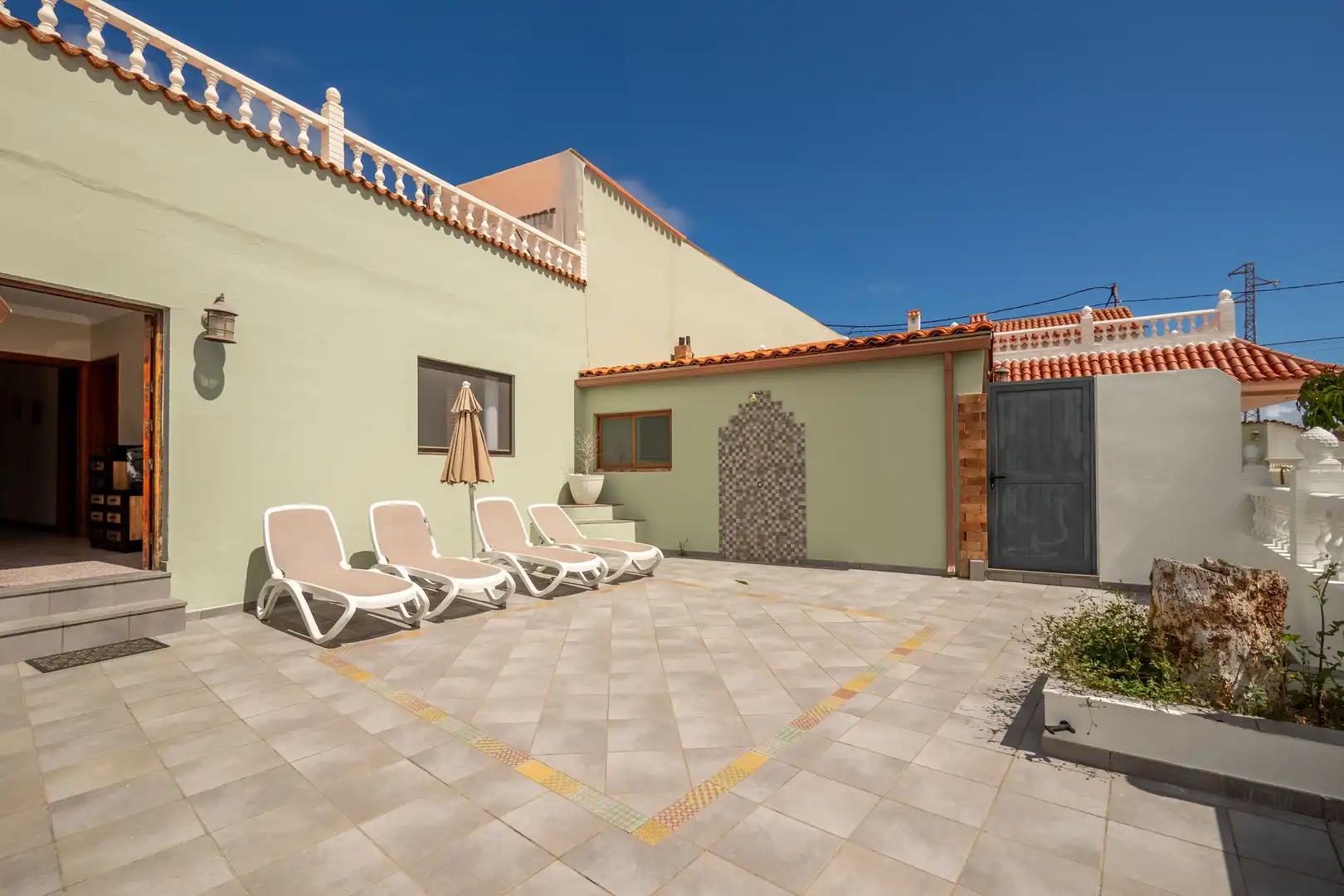 Terrassa de Casa o xalet en venda en Moya (Las Palmas) amb Jardí privat, Terrassa i Traster