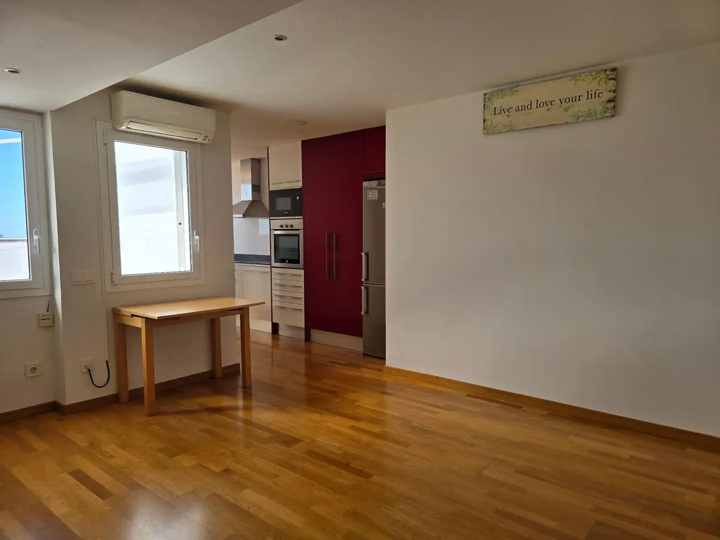 Kitchen of Attic for sale in Barcelona  with Air Conditioner, Heating and Terrace