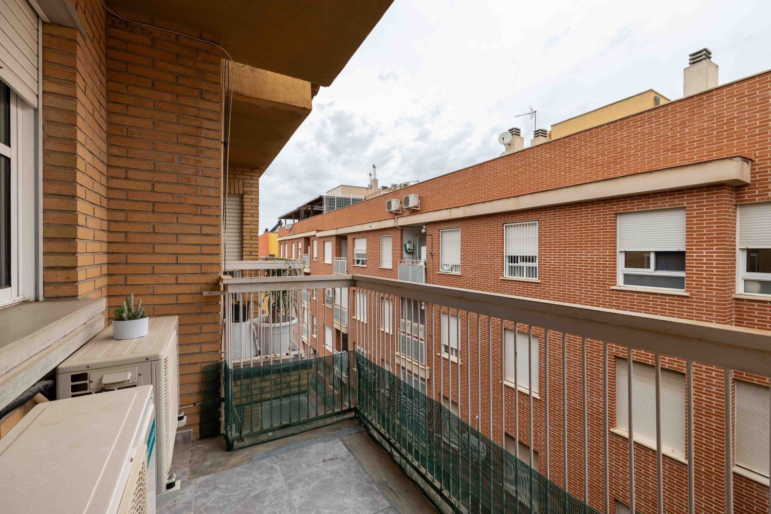 Balcony of Flat to rent in  Murcia Capital  with Air Conditioner, Heating and Balcony