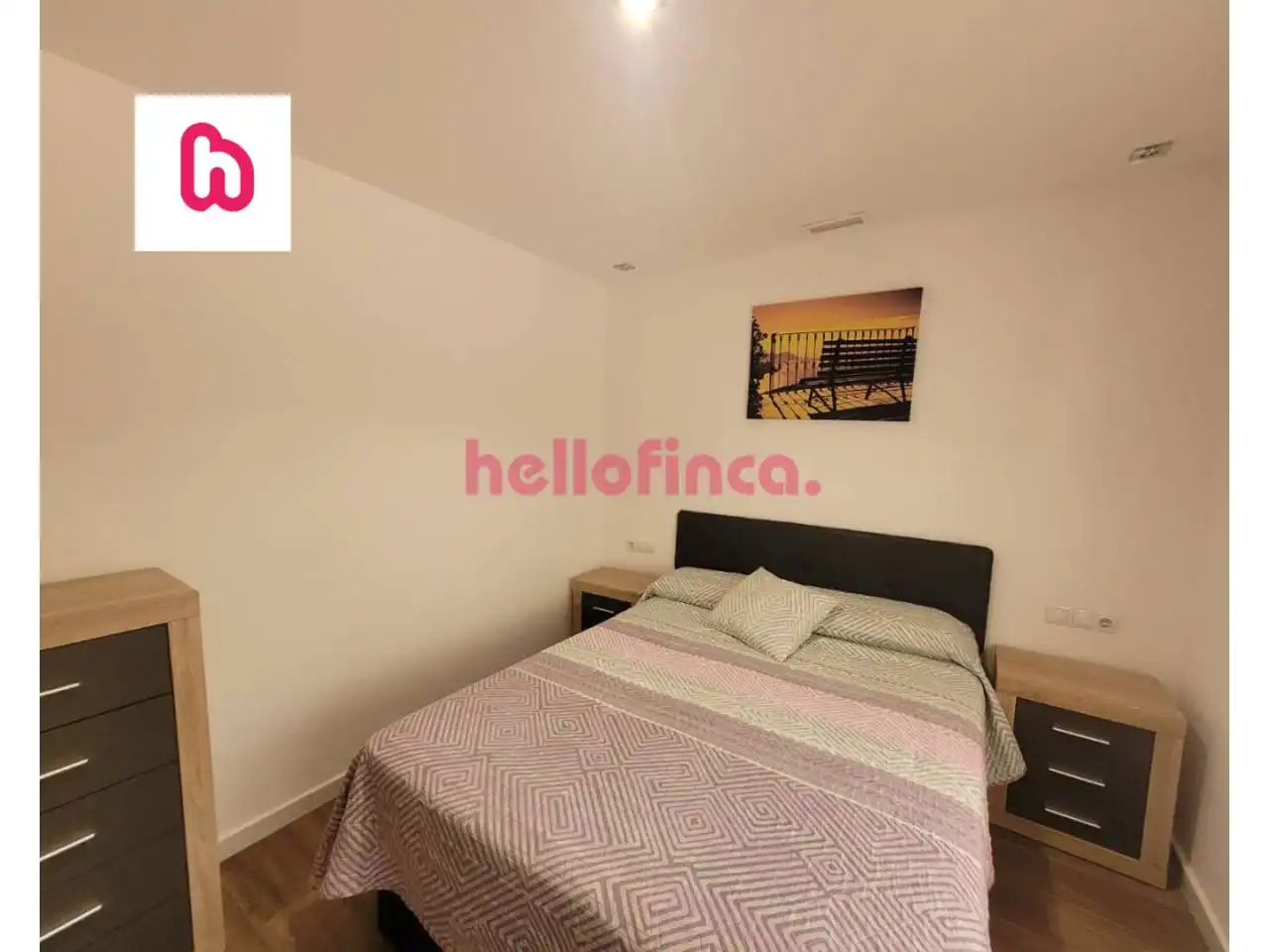 Bedroom of Flat for sale in Vilanova i la Geltrú  with Air Conditioner, Heating and Private garden