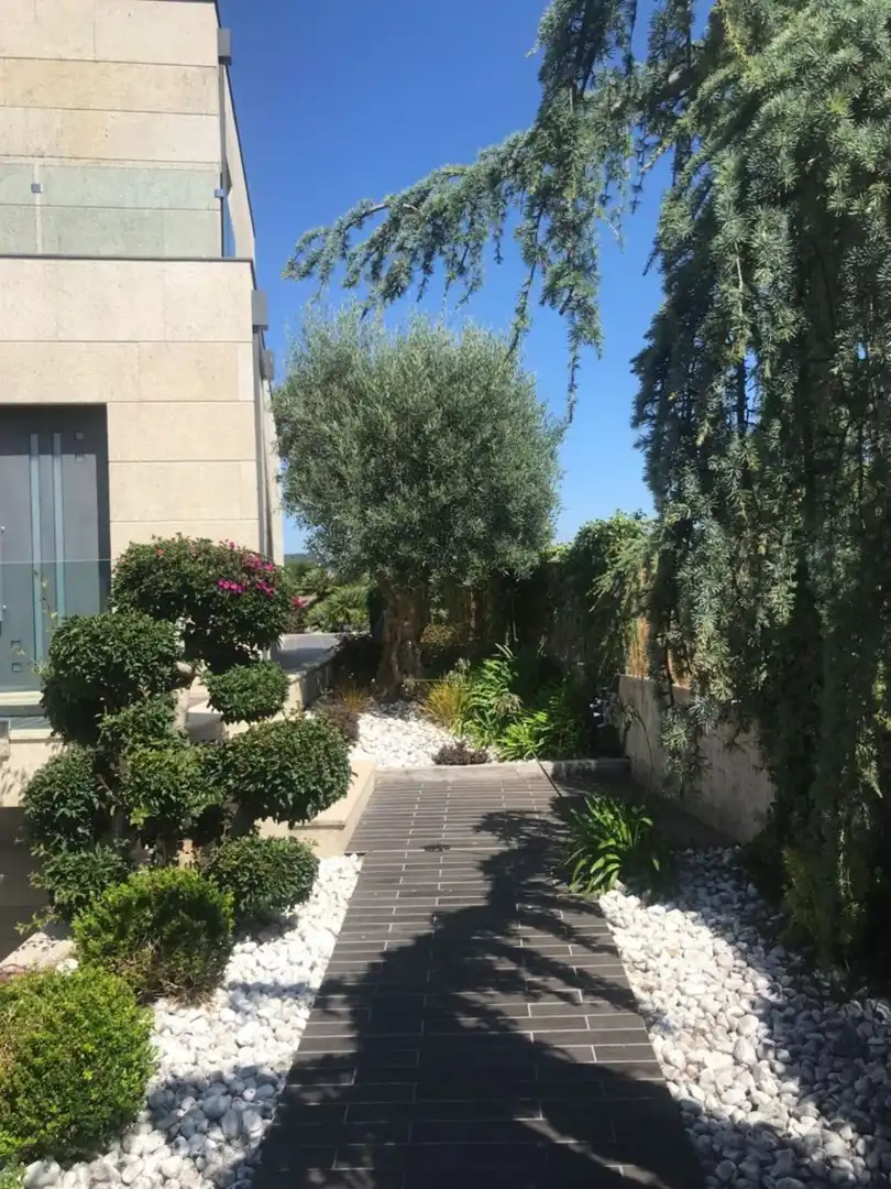 Jardí de Casa o xalet en venda en Sanxenxo amb Calefacció, Jardí privat i Parquet