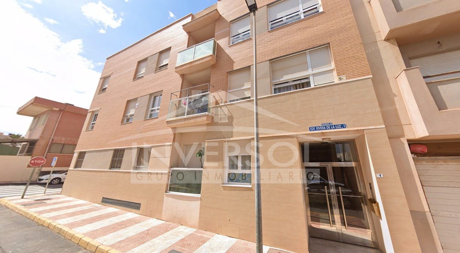 Exterior view of Flat for sale in Roquetas de Mar