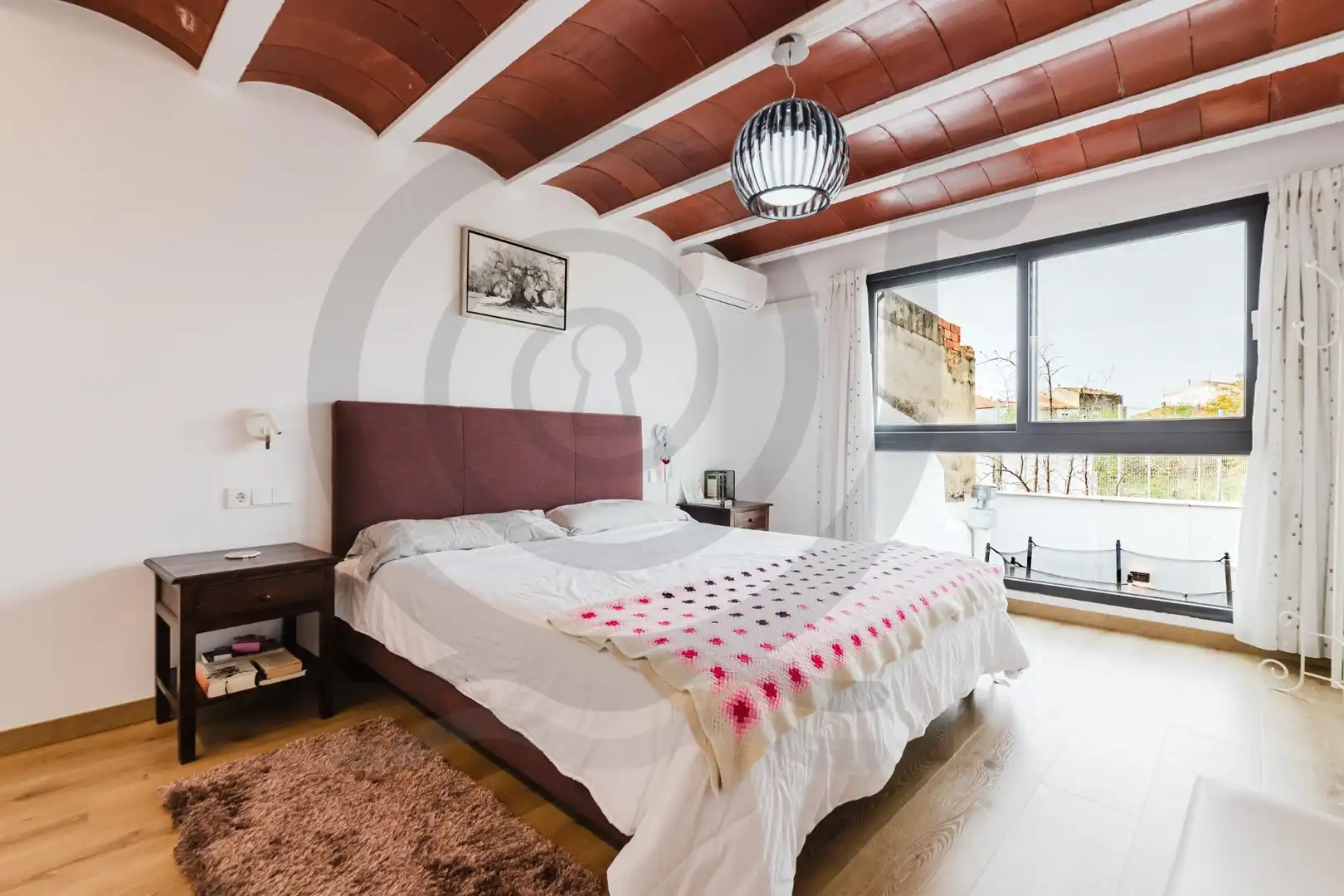 Schlafzimmer von Haus oder Chalet zum Verkauf in Castellón de la Plana / Castelló de la Plana mit Klimaanlage, Heizung und Terrasse