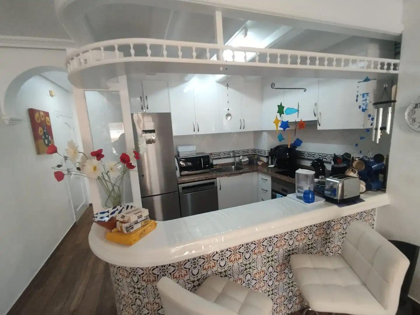 Cocina de Apartamento en venta en Guardamar del Segura con Terraza y Amueblado