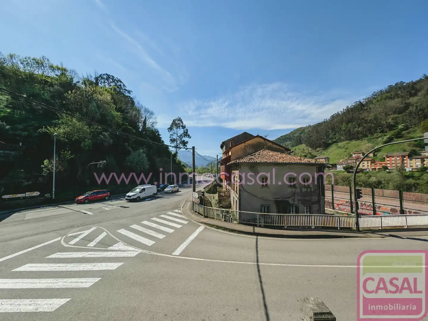 Exterior view of Flat for sale in Mieres (Asturias)  with Heating, Terrace and Storage room