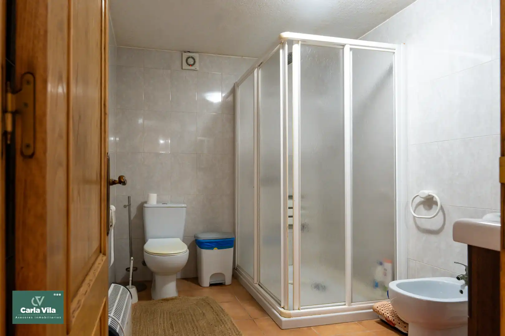 Baño de Finca rústica en venta en O Corgo   con Calefacción, Jardín privado y Parquet