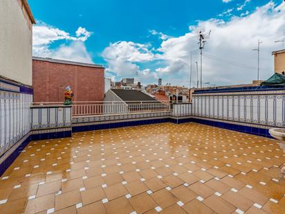 Terrace of Flat for sale in Santa Coloma de Gramenet  with Air Conditioner and Heating