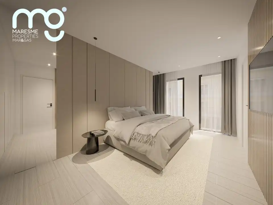 Bedroom of Detached homes for sale in El Masnou  with Air Conditioner, Heating and Private garden