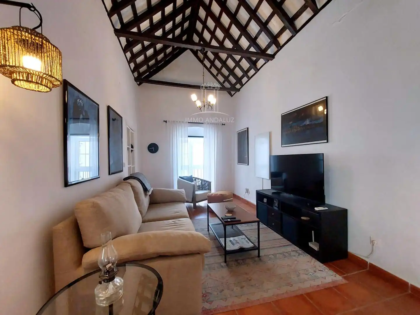 Wohnzimmer von Wohnung zum Verkauf in Medina Sidonia mit Klimaanlage