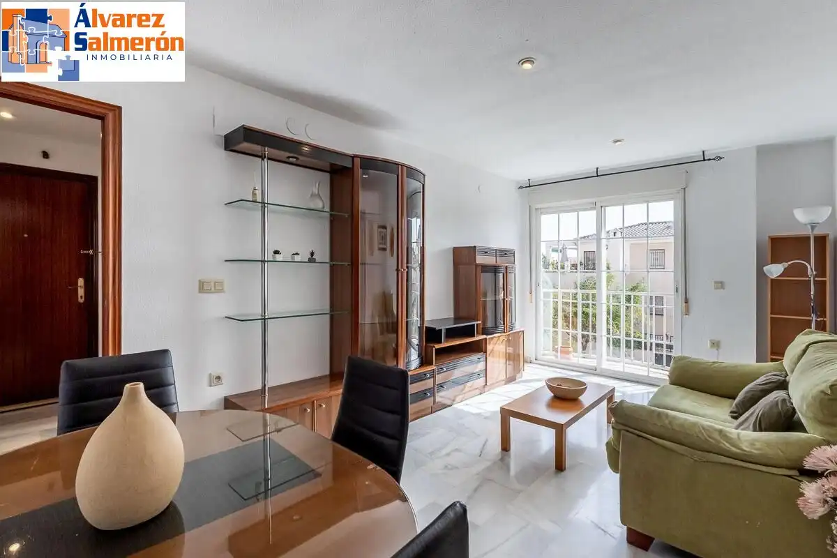 Sala de estar de Piso en venta en Granada con Balcón